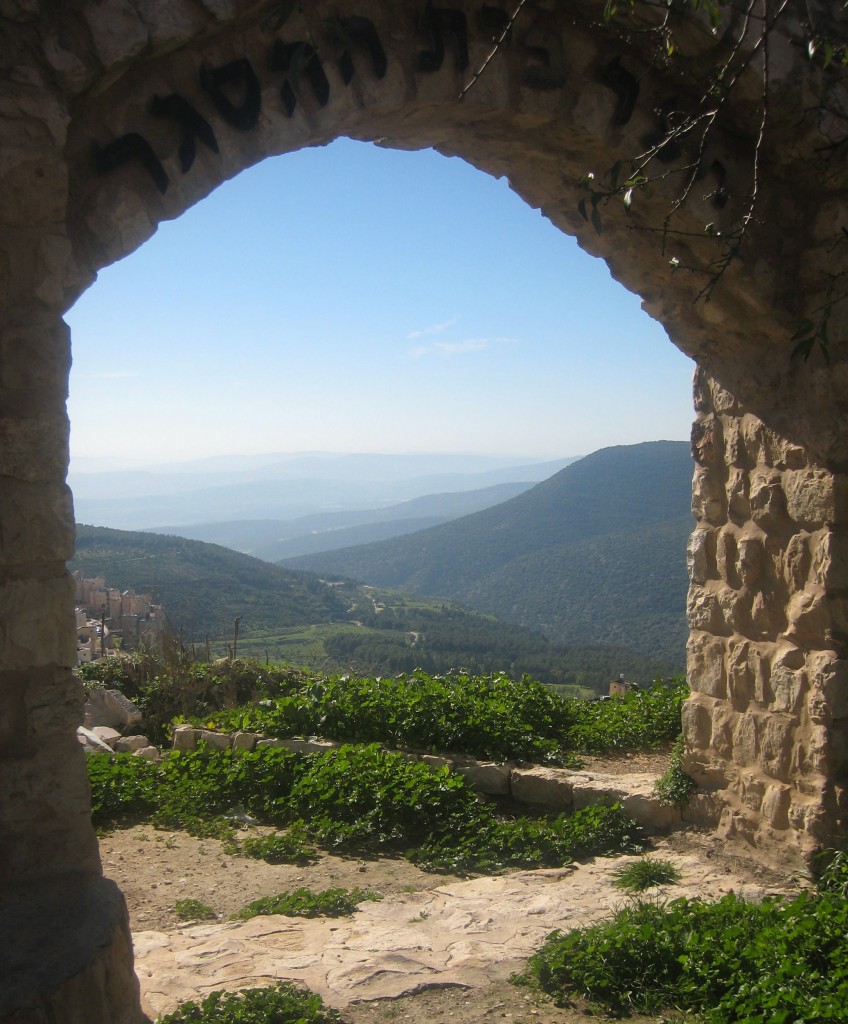Tzfat gateway Mark Naseck's Favorite view from Tzfat (Safed), Israel